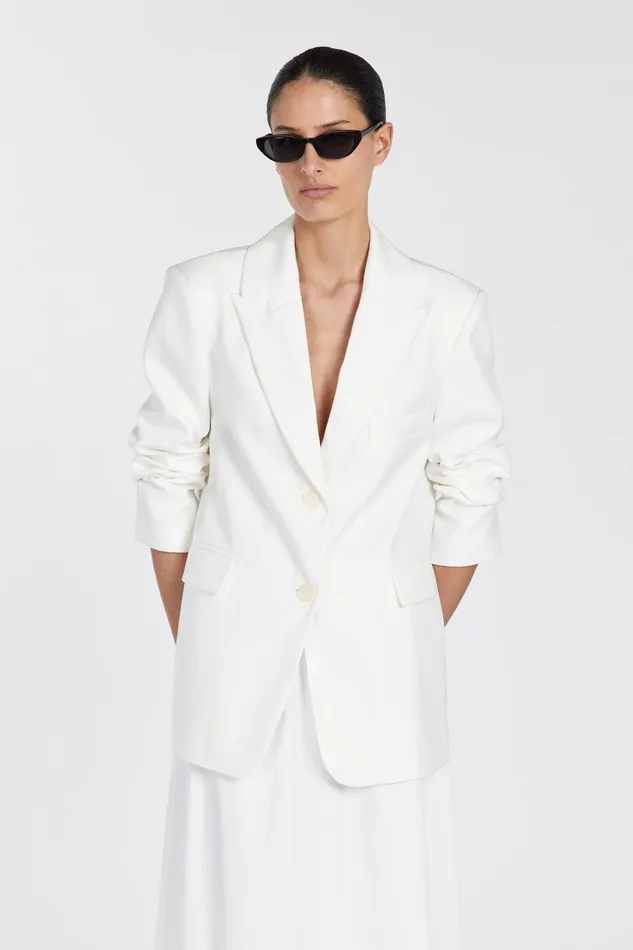 HARLEY WHITE BOYFRIEND BLAZER Women DISSH Blazers