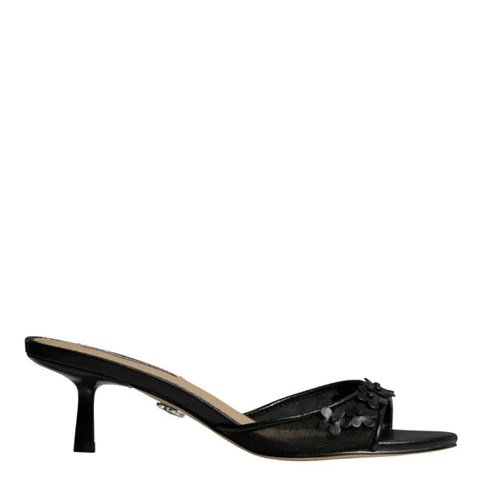 Heels Women Windsor Smith PRETTIER BLACK MESH HEELS