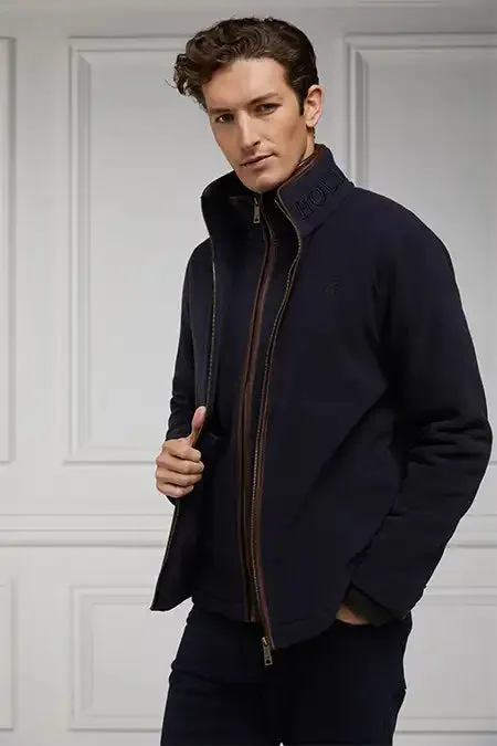 Holland Cooper Country Fleece Jacket Ink Navy Men Fleeces