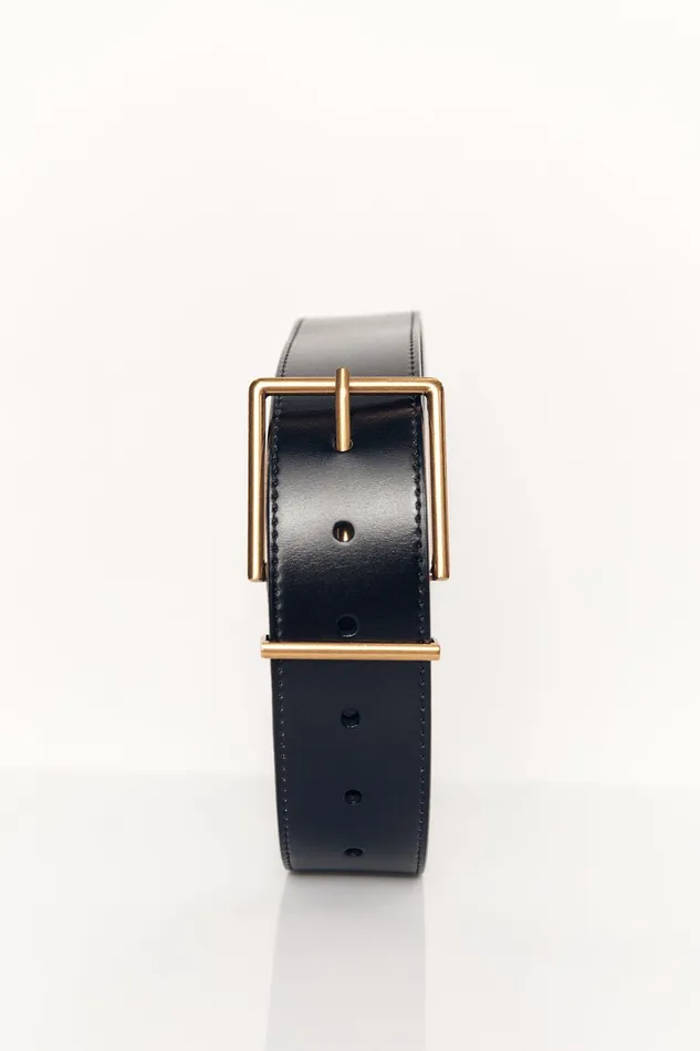 HUDSON BLACK LEATHER BELT Women DISSH Belts