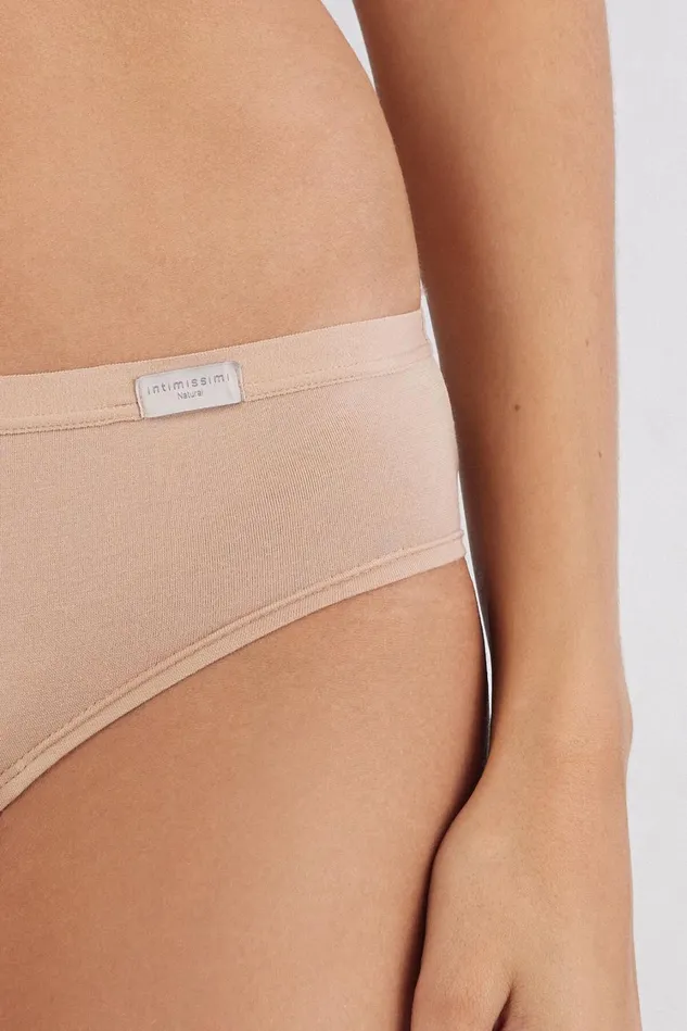 Intimissimi Bikini Panties Women Cozy Panties In Cotton Natural 044 8211 Honey Soft Beige