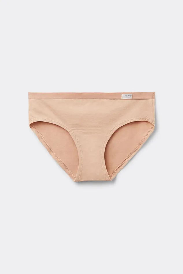 Intimissimi Bikini Panties Women Cozy Panties In Cotton Natural 044 8211 Honey Soft Beige