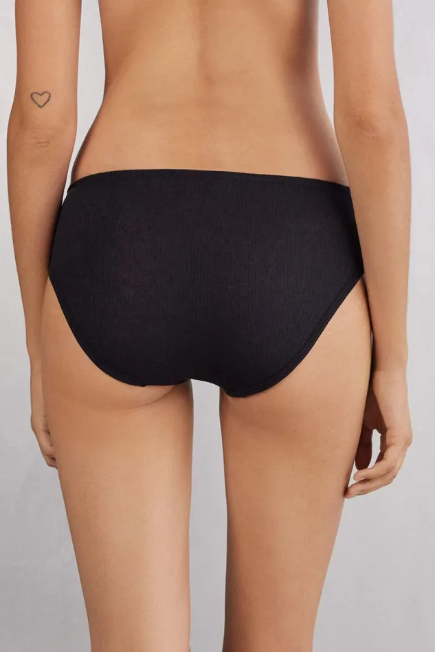 Intimissimi Bikini Panties Women Effortless Beauty Panties Black 768j 8211 Nerocream