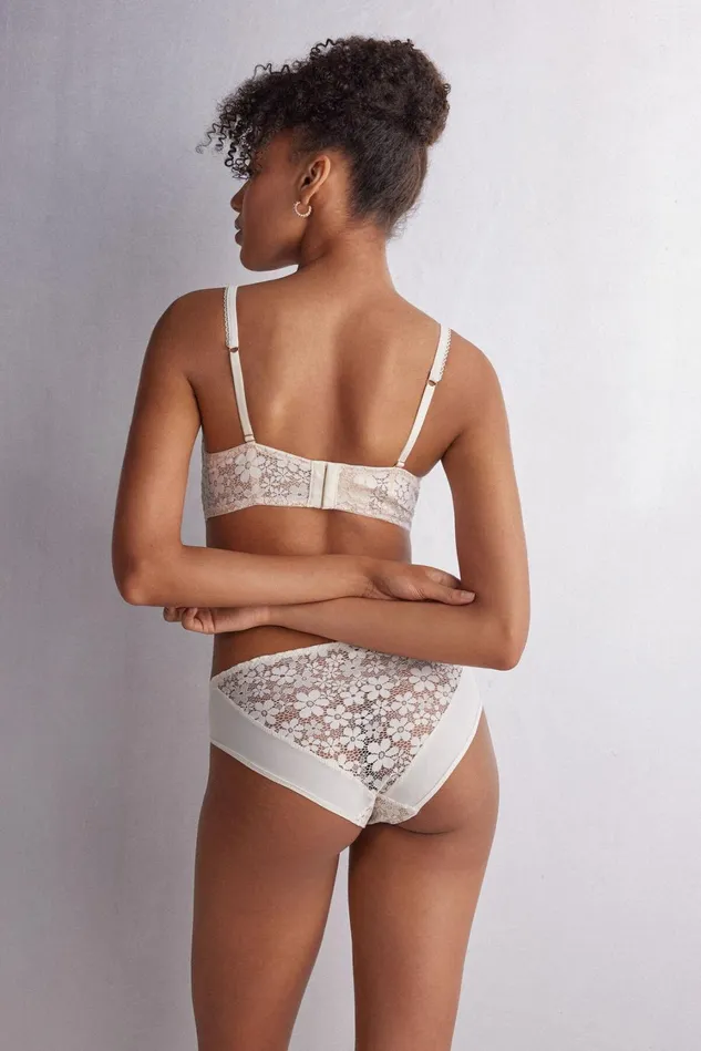 Intimissimi Bikini Panties Women Romance Yourself Panties White 572j 8211 Vanillasoft Beige
