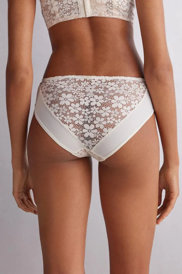 Intimissimi Bikini Panties Women Romance Yourself Panties White 572j 8211 Vanillasoft Beige