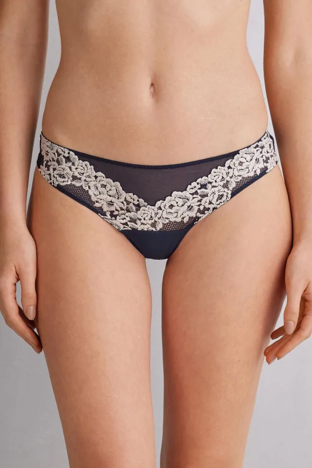 Intimissimi Brazilian Cut Women Pretty Flowers Brazilian Blue 347i 8211 Deep Bluevanilla Intimissimi Brazilian Cut Women Pretty Flowers Brazilian Blue 347i 8211 Deep Bluevanilla