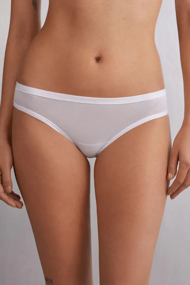 Intimissimi Brazilian Cut Women Ultralight Cotton Brazilian White 001 8211 White Intimissimi Brazilian Cut Women Ultralight Cotton Brazilian White 001 8211 White