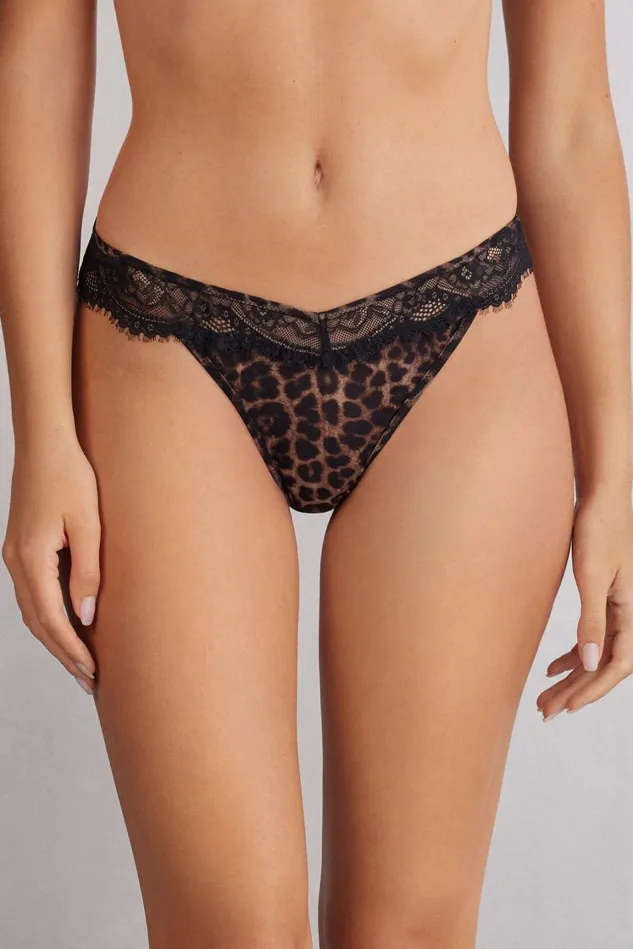 Intimissimi Thongs GStrings Women Luxurious Leopard 80s Style Thong Print 769j 8211 Stampa Luxurious Leopard Intimissimi Thongs GStrings Women Luxurious Leopard 80s Style Thong Print 769j 8211 Stampa Luxurious Leopard