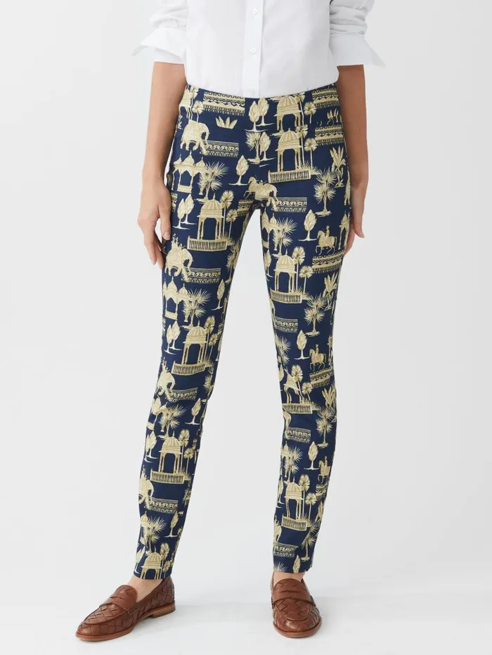 JMcLaughlin Masie Pants In Desert Toile Navytan Women Pants JMcLaughlin Masie Pants In Desert Toile Navytan Women Pants