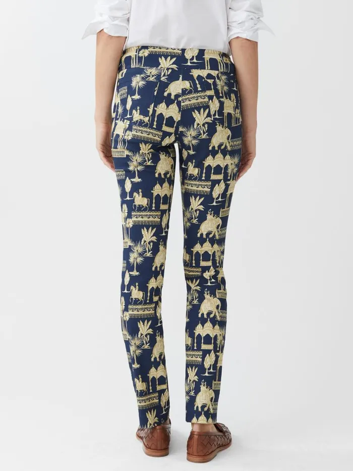 JMcLaughlin Masie Pants In Desert Toile Navytan Women Pants JMcLaughlin Masie Pants In Desert Toile Navytan Women Pants