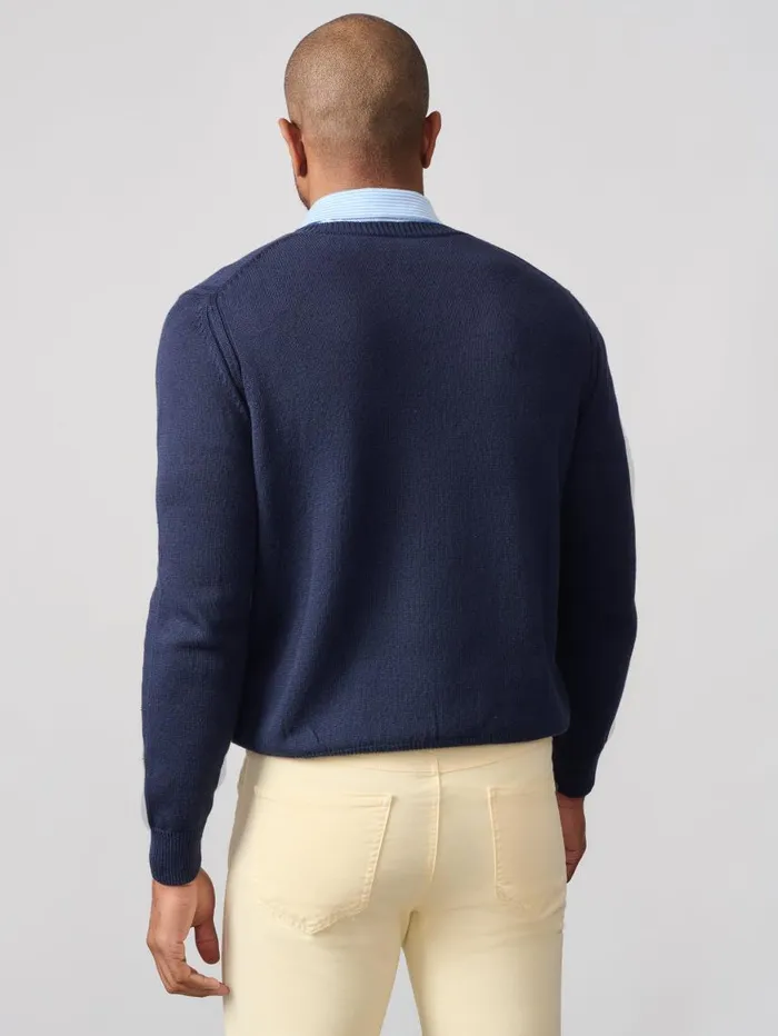 JMcLaughlin Rodrick Sweater Navy Men Sweaters JMcLaughlin Rodrick Sweater Navy Men Sweaters