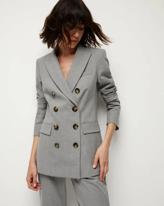 Jackets and Outerwear ShopJackets Veronica Beard Fevre Dickey Jacket Heather Grey Jackets and Outerwear ShopJackets Veronica Beard Fevre Dickey Jacket Heather Grey