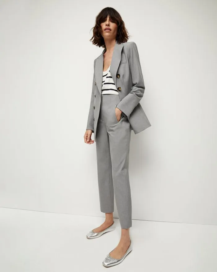 Jackets and Outerwear ShopJackets Veronica Beard Fevre Dickey Jacket Heather Grey