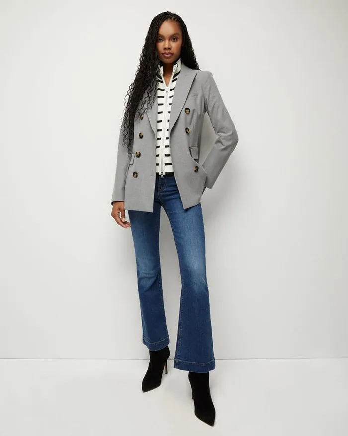 Jackets and Outerwear ShopJackets Veronica Beard Fevre Dickey Jacket Heather Grey