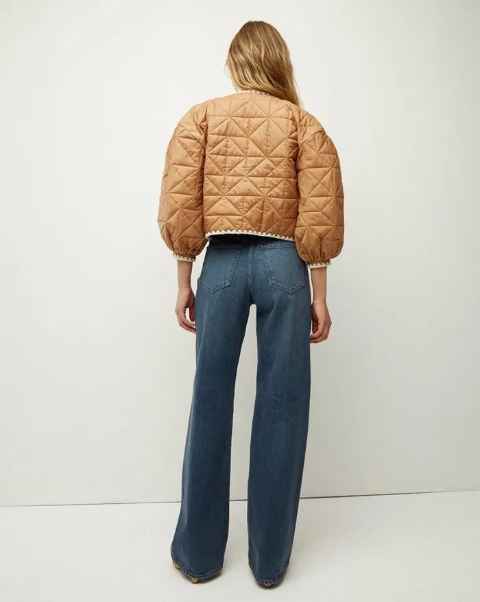 Jackets and Outerwear ShopJackets Veronica Beard Leal Quilted Reversible Jacket Camelnantucket Red