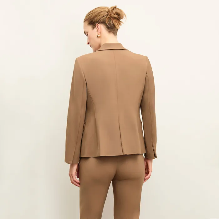 Jackets M M LaFleur Women The Yasmine Blazer 8211 Wool Twill Camel