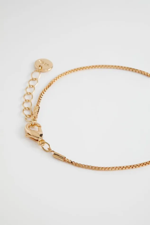Jewellery Woman Seed Heritage Crystal Initial Bracelet M