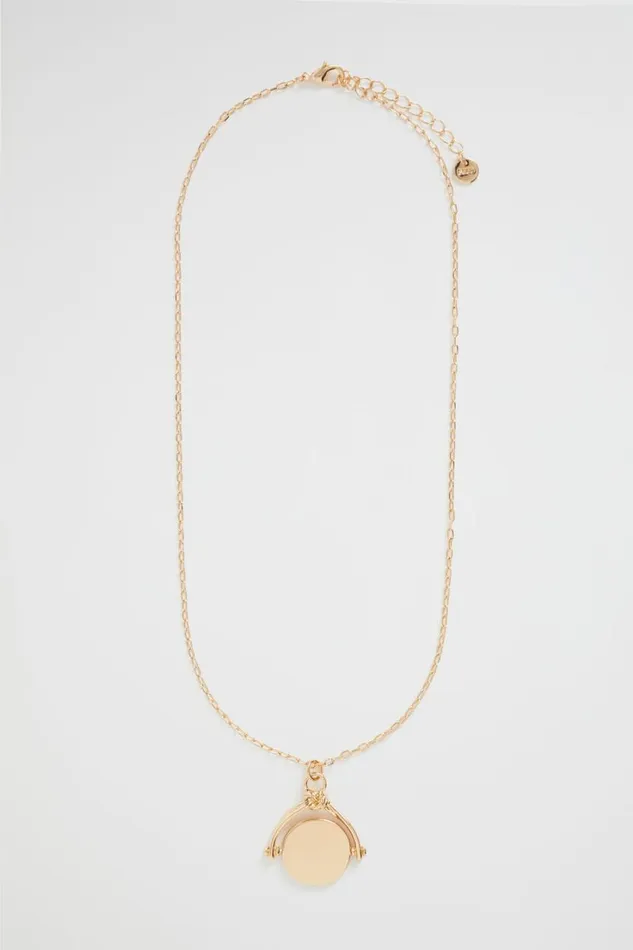 Jewellery Woman Seed Heritage Knot Spinner Necklace Gold