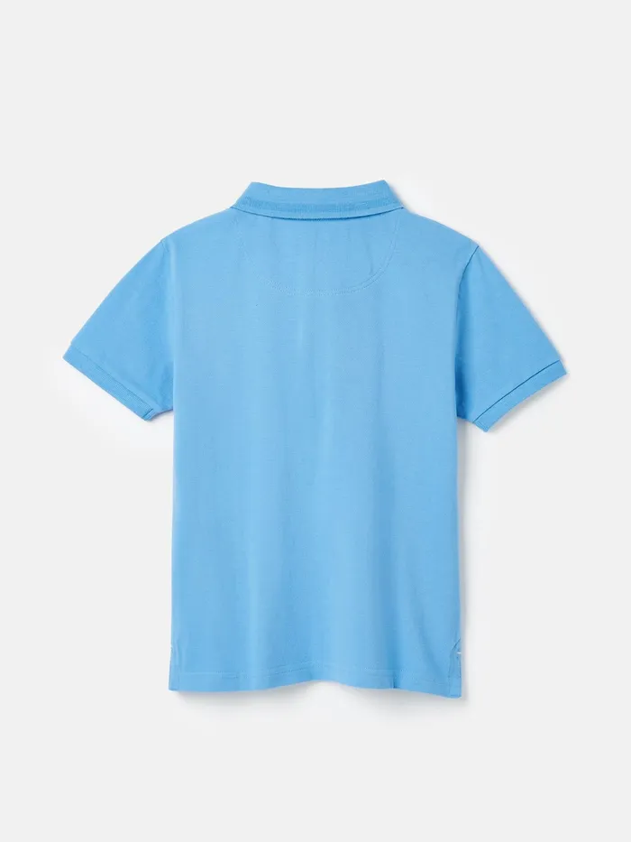 Joules Polo Shirts Blue Pique Cotton Polo Shirt 8211 Boys