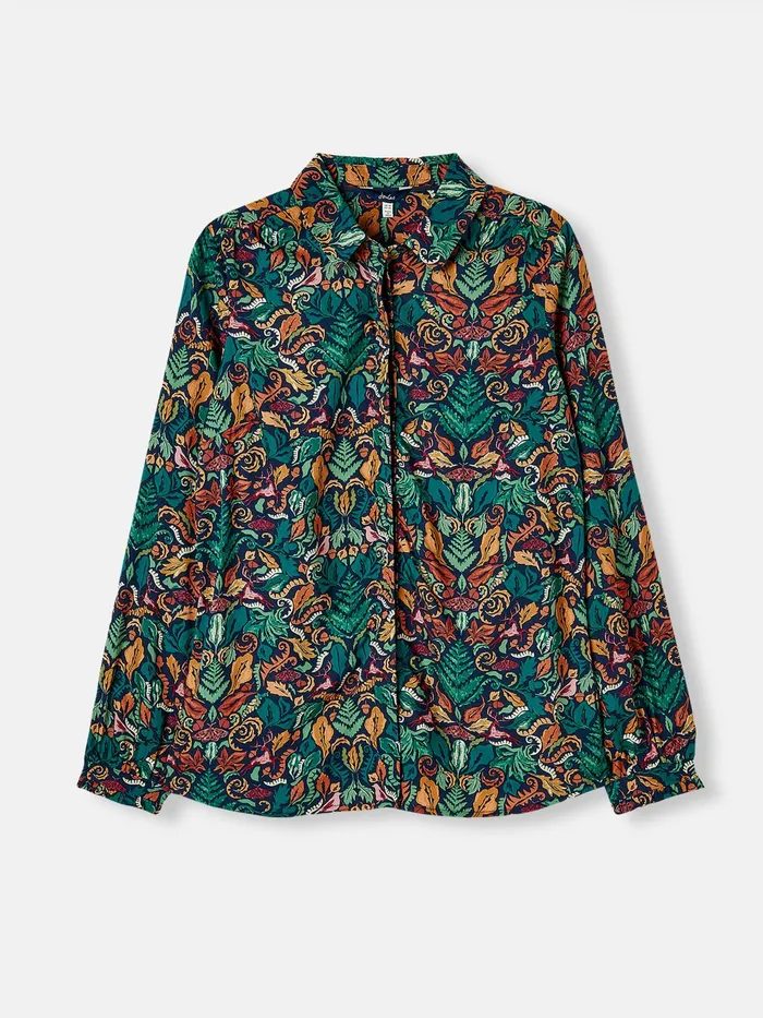 Joules Shirts and Blouses Blue Concealed Placket Shirt 8211 Women