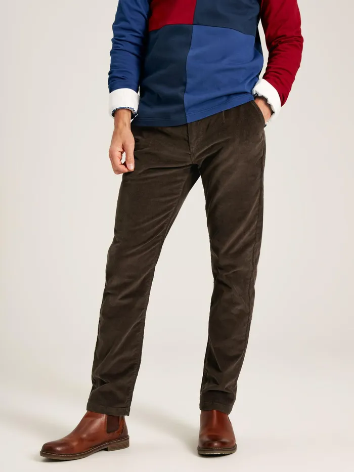 Joules Trousers Brown Straight Leg Uroy Trousers 8211 Men
