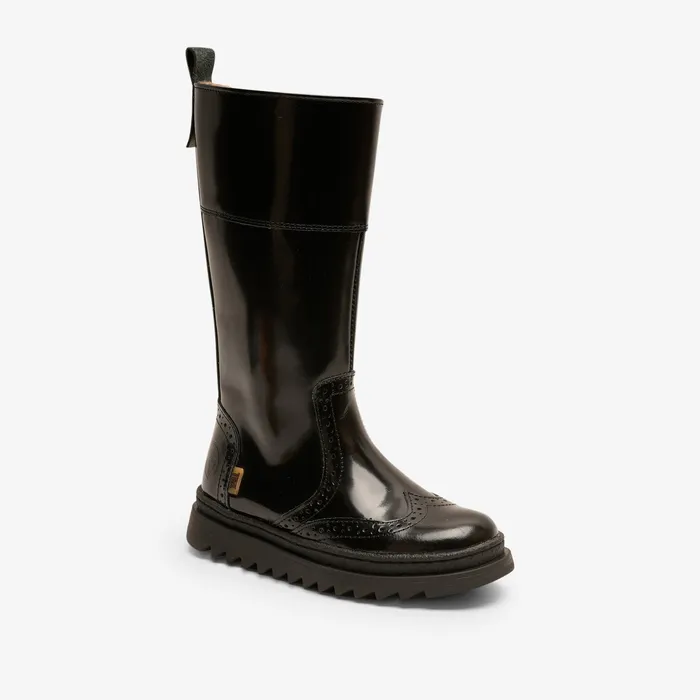 KIDS bisgaardshoes danielle tex black polido Black Winter boots