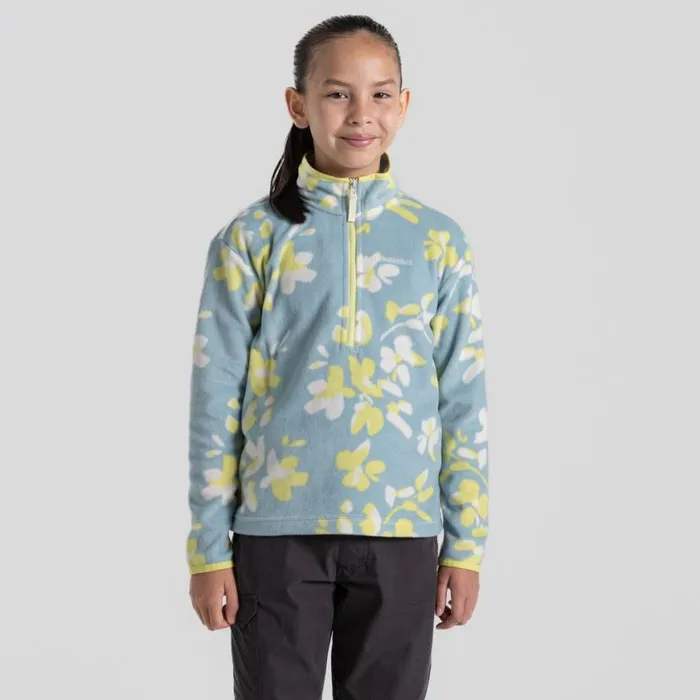 Kids Half Zip Fleece Craghoppers Kid039s Bachas Half Zip Fleece Sky Blue Print Kids Half Zip Fleece Craghoppers Kid039s Bachas Half Zip Fleece Sky Blue Print