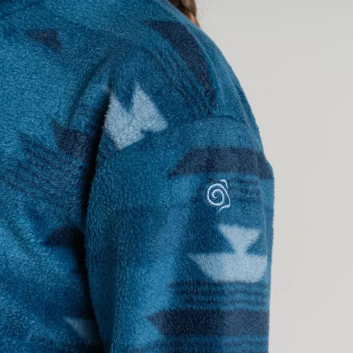 Kids Half Zip Fleece Craghoppers Kid039s Calke Half Zip Fleece Blue Navy Print Kids Half Zip Fleece Craghoppers Kid039s Calke Half Zip Fleece Blue Navy Print