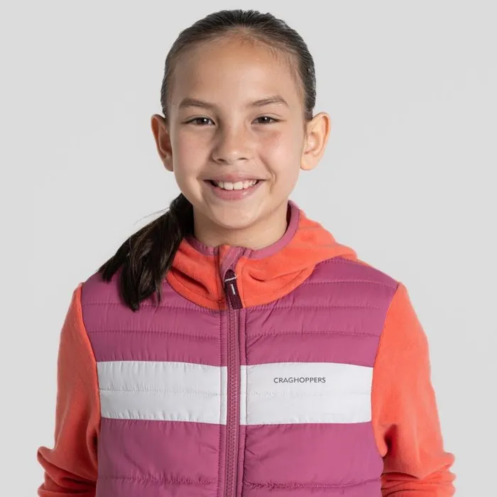 Kids Insulated Jackets Craghoppers Kid039s Arklow Hybrid Jacket Deep Coral Kids Insulated Jackets Craghoppers Kid039s Arklow Hybrid Jacket Deep Coral