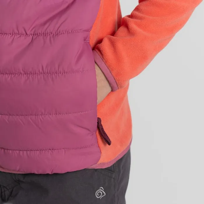 Kids Insulated Jackets Craghoppers Kid039s Arklow Hybrid Jacket Deep Coral Kids Insulated Jackets Craghoppers Kid039s Arklow Hybrid Jacket Deep Coral