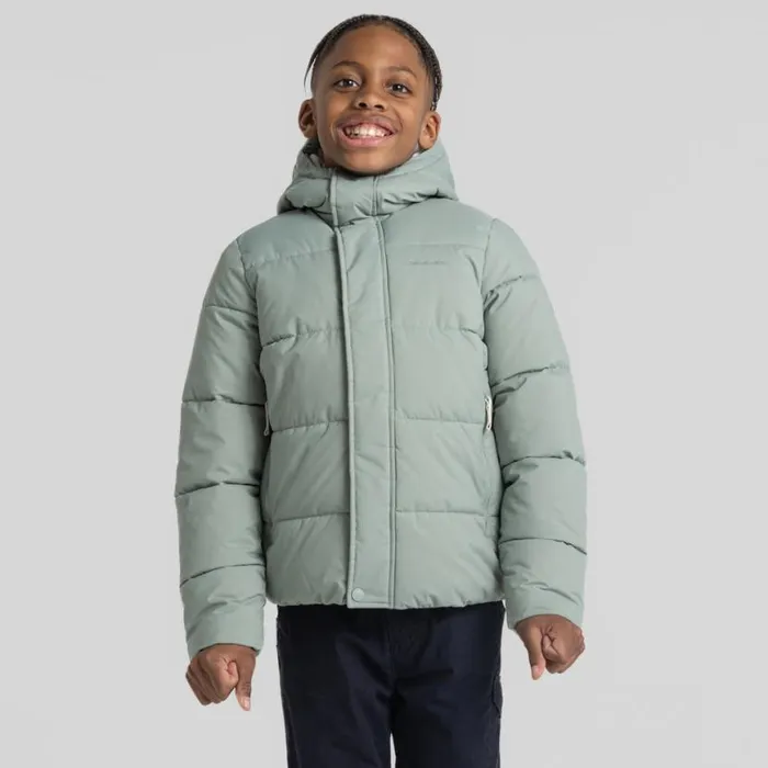 Kids Insulated Jackets Craghoppers Kid039s Brandon Hooded Jacket Meadow Haze Kids Insulated Jackets Craghoppers Kid039s Brandon Hooded Jacket Meadow Haze