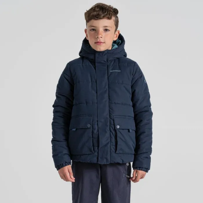 Kids Insulated Jackets Craghoppers Kid039s Maro Insulated Hooded Jacket Blue Navy Kids Insulated Jackets Craghoppers Kid039s Maro Insulated Hooded Jacket Blue Navy