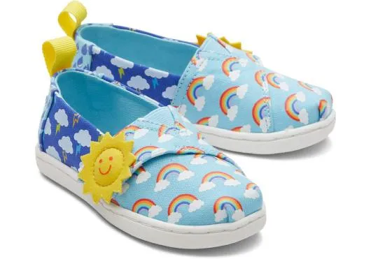 Kids KidsTiny Alpargata Glow In The Dark Weather Toddler Shoe Blue Glow TOMS Alpargatas Kids KidsTiny Alpargata Glow In The Dark Weather Toddler Shoe Blue Glow TOMS Alpargatas