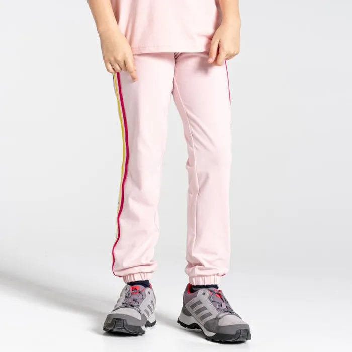 Kids Walking Trousers Craghoppers Kid039s NosiLife Brodie Trousers Pink Clay