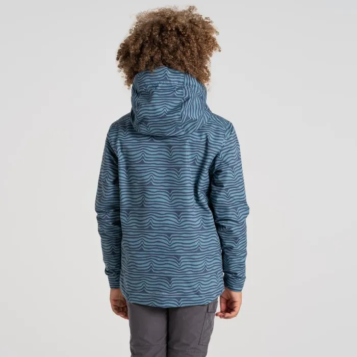 Kids Waterproof Jackets Craghoppers Kid039s Rowan Waterproof Jacket Washed Teal Print Kids Waterproof Jackets Craghoppers Kid039s Rowan Waterproof Jacket Washed Teal Print