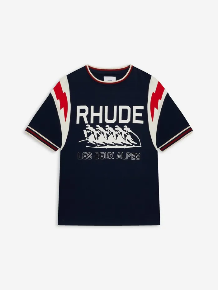 LIGHTNING RINGER TEE Men Rhude Tees