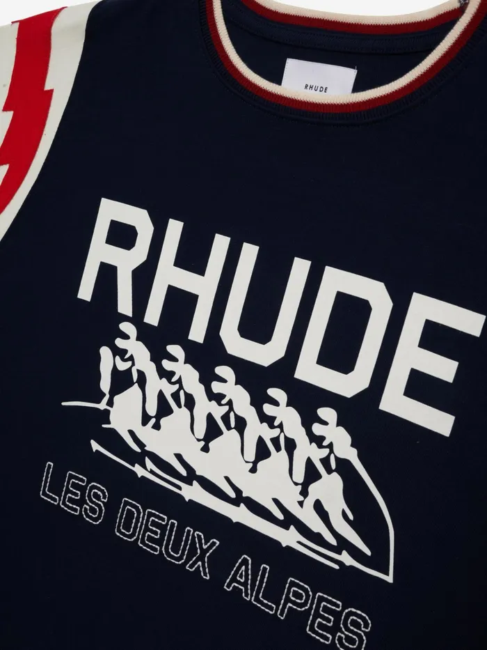LIGHTNING RINGER TEE Men Rhude Tees