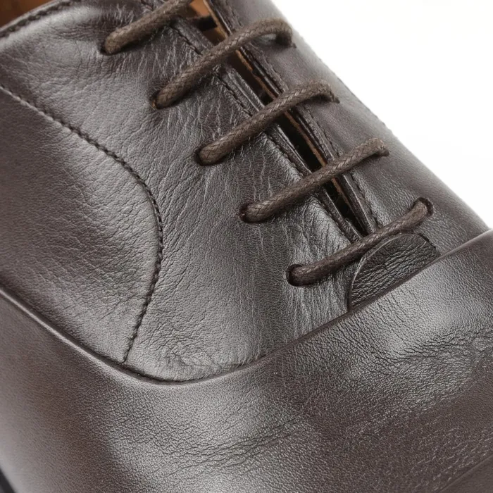 Locascio CapToe Oxford 8211 Dark Brown Men Bruno Magli Dress Shoes