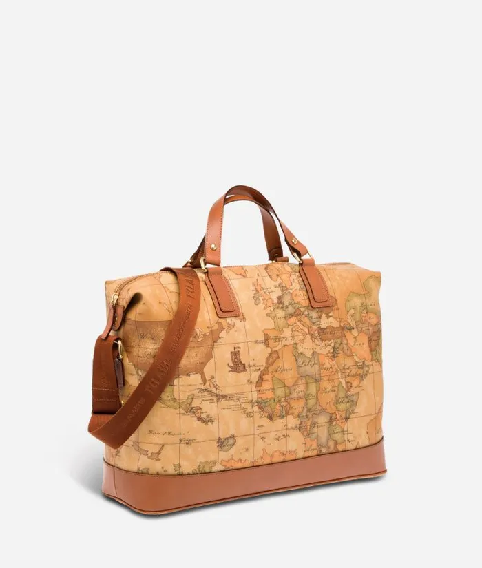 Man Travel Bags Alviero Martini Geo Classic Travel Bag With Strap