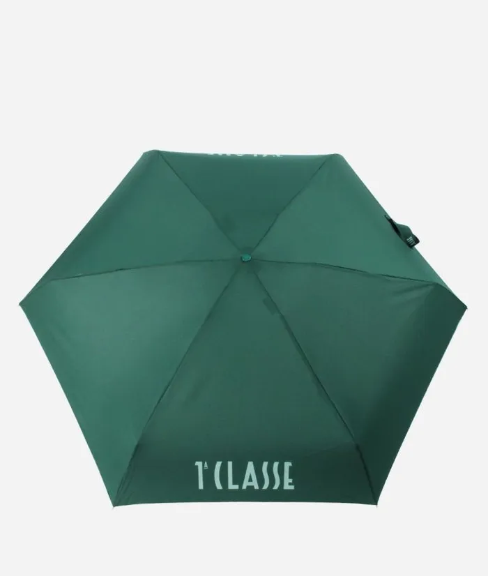 Man Umbrellas Alviero Martini 1 Classe Supermini Logo Umbrella Green