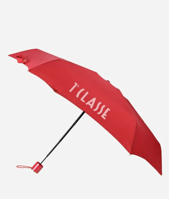 Man Umbrellas Alviero Martini 1 Classe Supermini Logo Umbrella Red