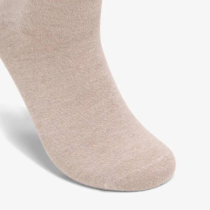 Marled Crew Sock Tan Men Clarks Accessories