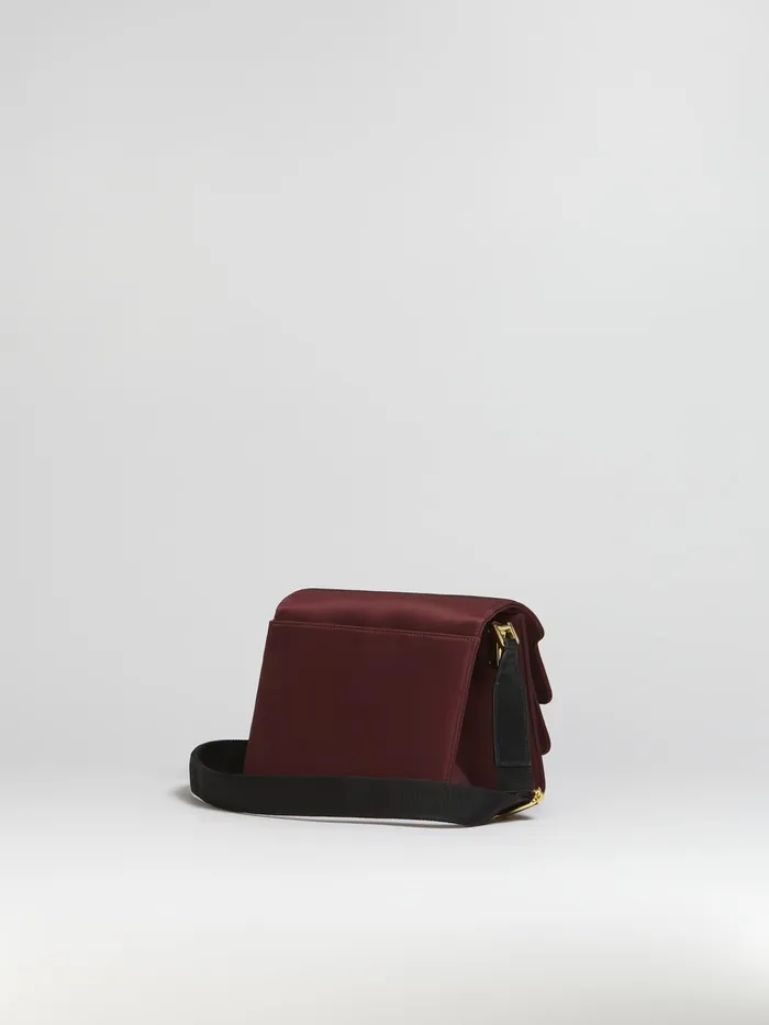 Marni Trunk Light Medium Bag In Red Nylon China Red Womens Crossbody Bags Marni Trunk Light Medium Bag In Red Nylon China Red Womens Crossbody Bags