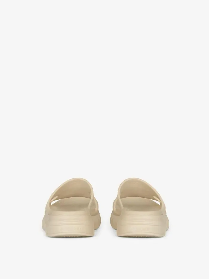 Marshmallow Flat Sandals In Rubber Beige Men Givenchy Slides and Sandals