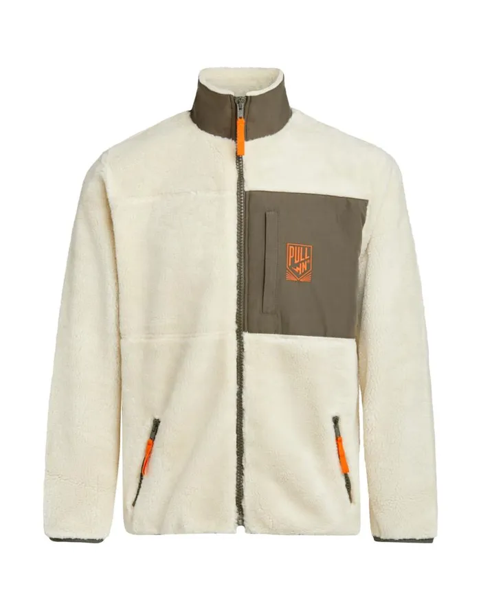 Men039s ARTIK CORECREAM Eshop PullIn Polar Fleece Jackets