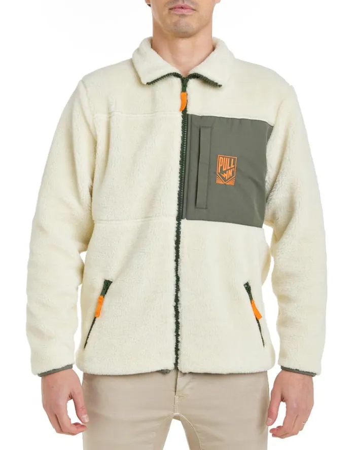 Men039s ARTIK CORECREAM Eshop PullIn Polar Fleece Jackets