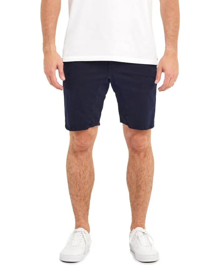 Men039s Short DENING SHORT CHINO INDIGO Eshop PullIn Dening Shorts