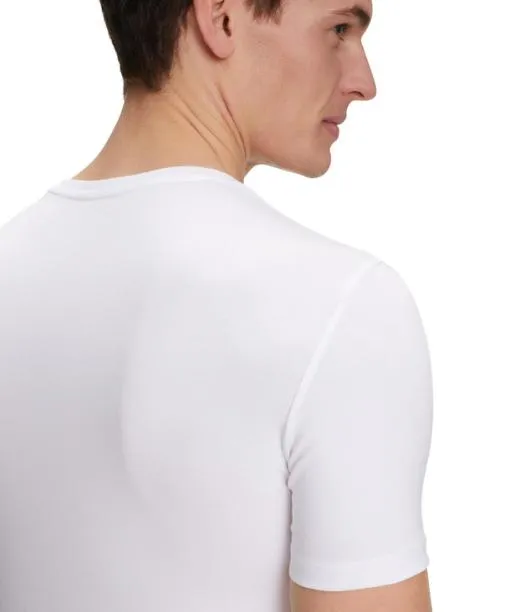 Men 2Pack Men TShirt Vneck Daily Comfort White FALKE Shirts