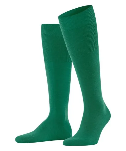 Men Airport Men Kneehigh Socks Emerald FALKE Knee High Socks