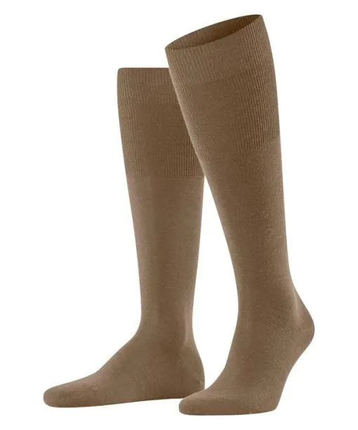 Men Airport Men Kneehigh Socks Wholegrain FALKE Knee High Socks